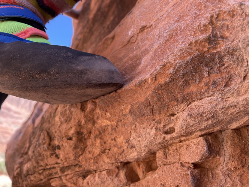 five ten kirigami - the kirigami edges well on easy to moderate climbs