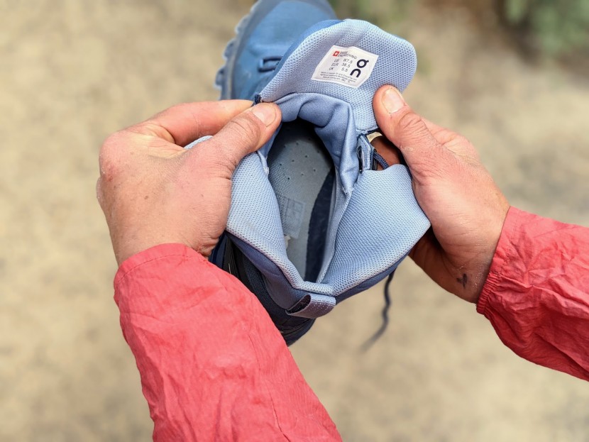 on running cloudrock for women - this internal sleeve made it hard to get the cloudrocks on at first...