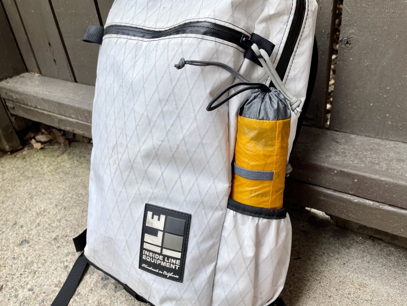 sea to summit ultra-sil trekking - all packed up, this model doesn't even look like an umbrella, it's...