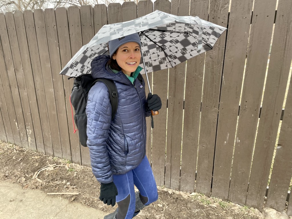 pendleton umbrella - the canopy is on the smaller side as compared to the others in our...