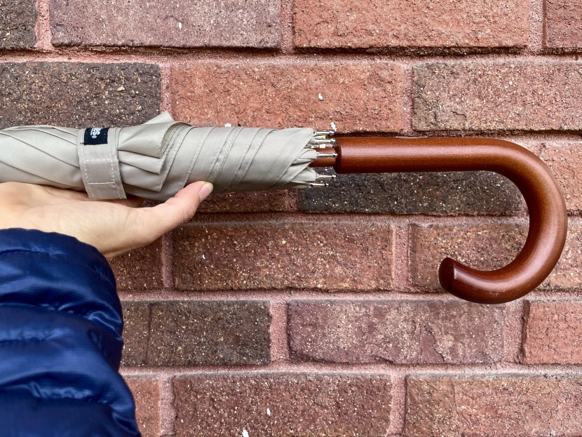 umbrella - the classic crook handles are quite functional, from hanging to...