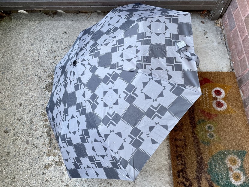pendleton umbrella - the color scheme of the one we tested is enjoyable, but its tough to...