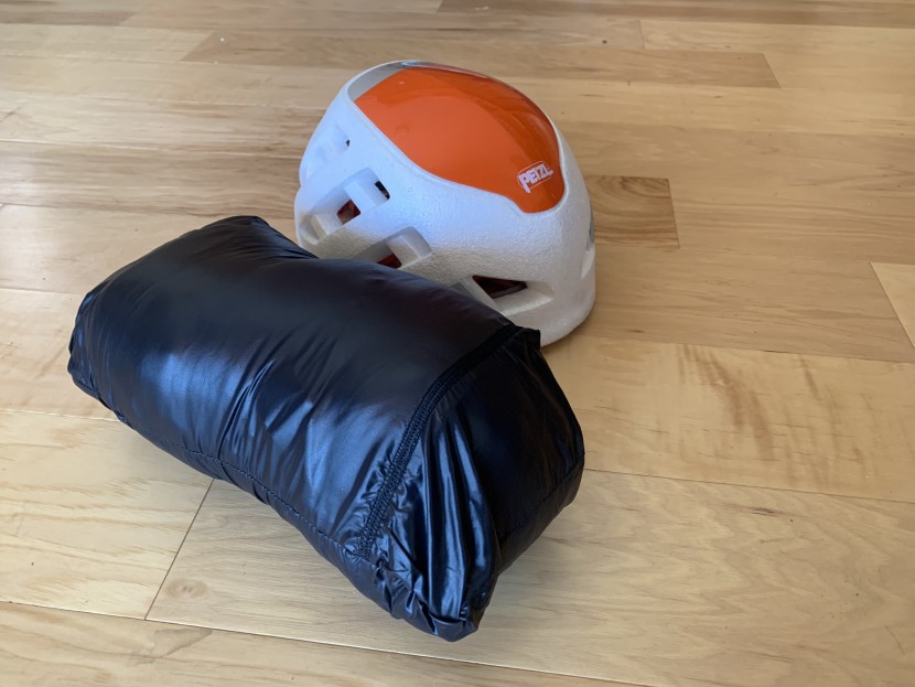 the north face summit down - it doesn't have the best compressibility but considering how warm...