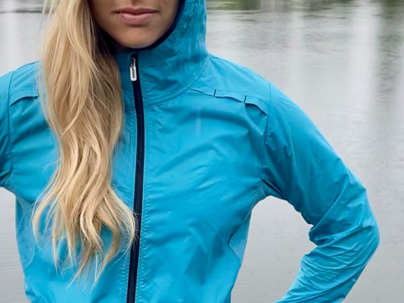 smartwool merino sport ultra light hoody for women - the variation in textiles makes this a weather-resistant and...