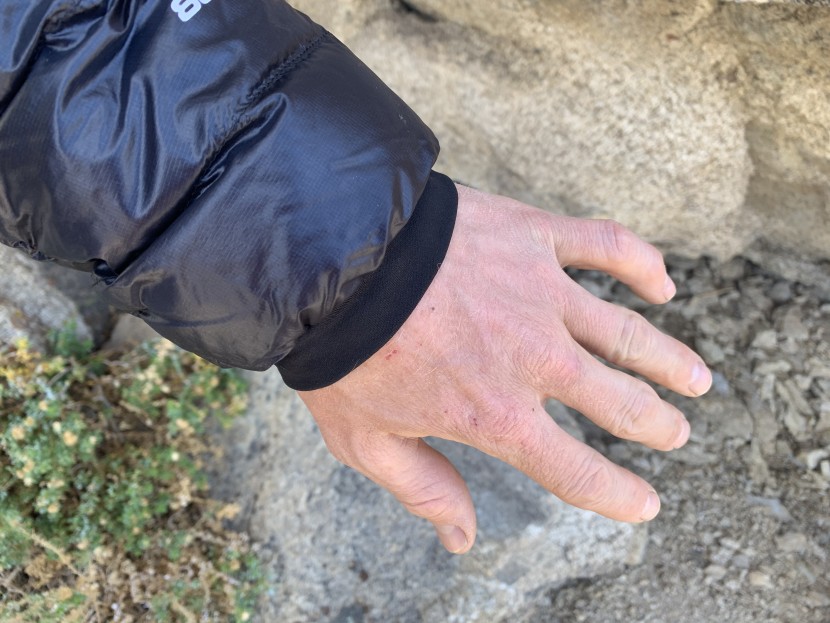 the north face summit down - the stretchy and plush wrist cuffs are not only comfortable but...