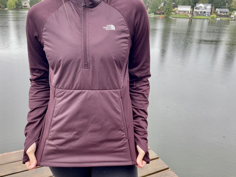 the north face winter warm insulated pullover for women - the core panels of the winter warm pullover are insulated, which...