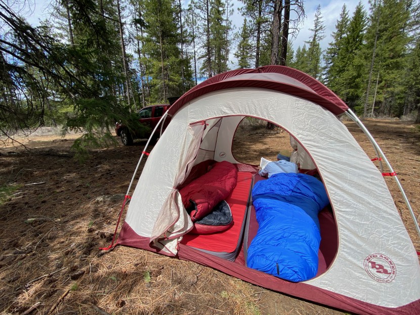 exped megamat max - you won't want to carry it far from your car, but six inches of...