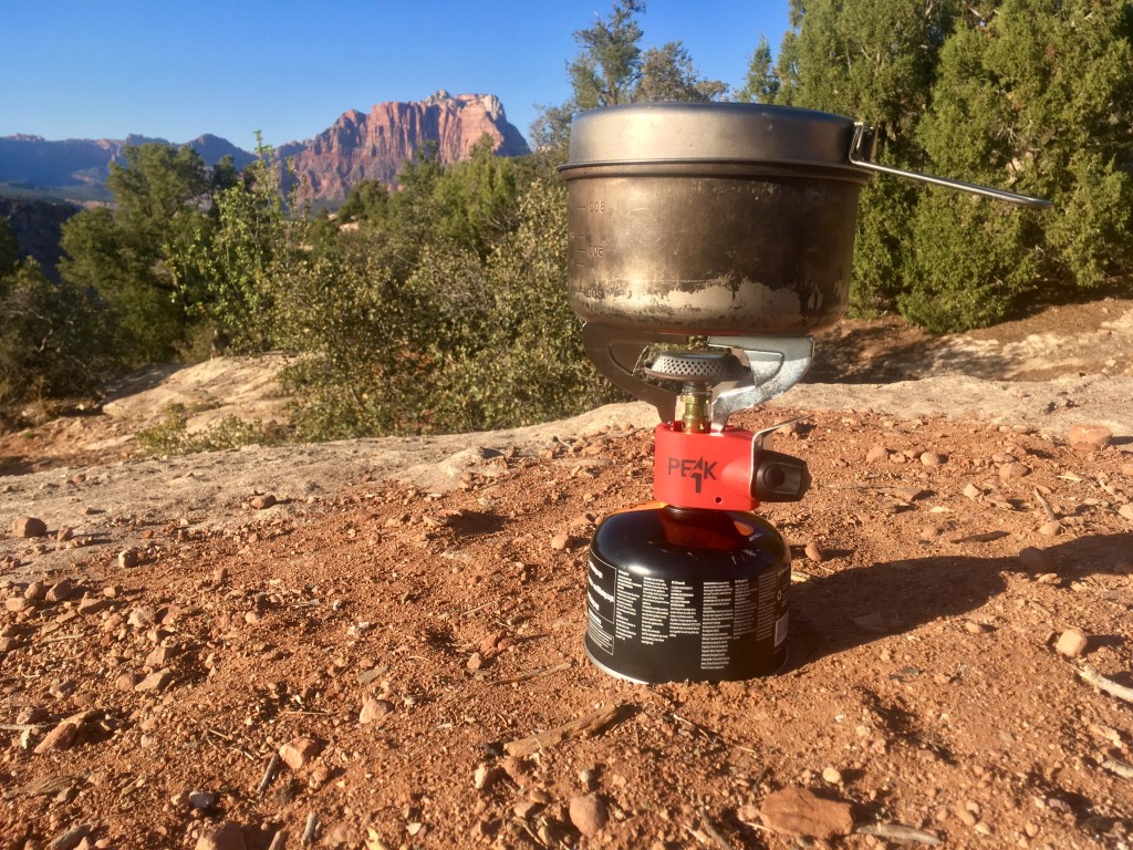 coleman peak 1 - the peak 1 on a quick desert overnight.