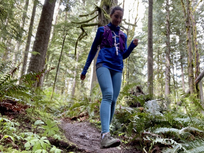 nathan vaporhowe 2.0 12l - we stowed our water, extra layers, snacks, and maybe even a can of...