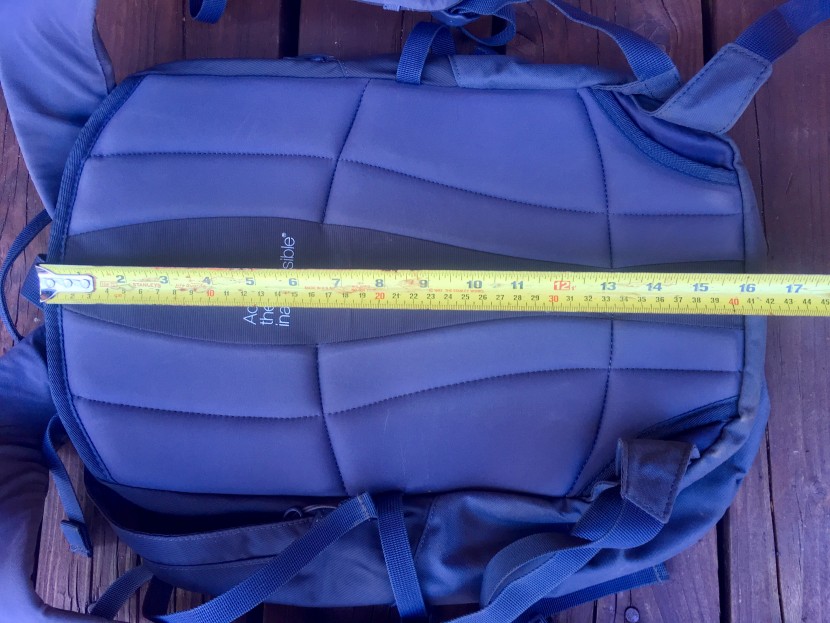 petzl bug - the back of the bug is surprisingly comfortable despite not being...