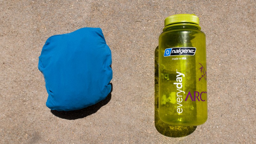 outdoor research astroman sun hoodie - the astroman's front pocket can be used to pack the shirt into to...