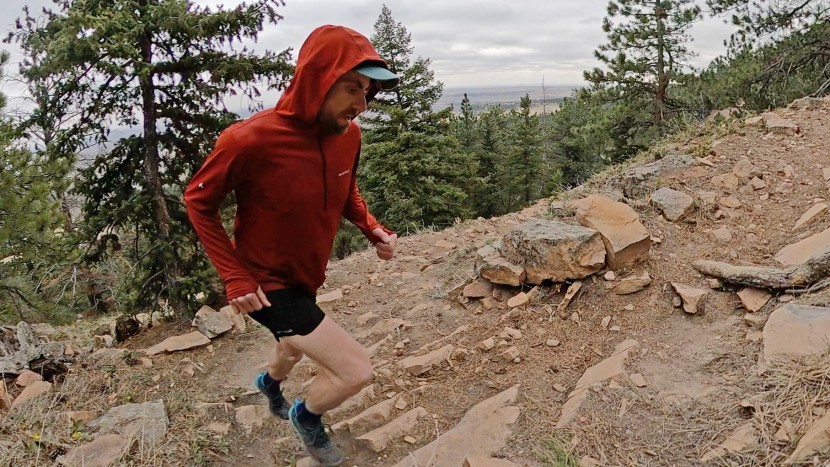 montbell cool hoodie - this hoody works well for high-intensity activities.