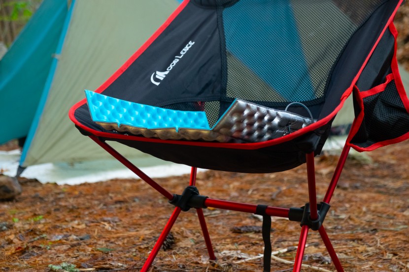 therm-a-rest z seat - we like adding the z seat to elevated chairs in cold weather to...