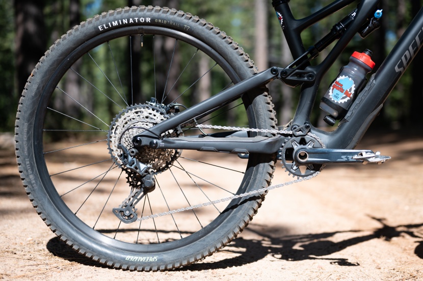 the comp build we tested comes with a full slx drivetrain and...