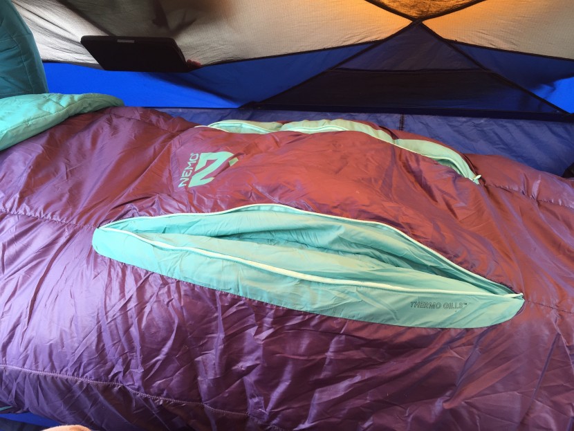 nemo forte 20 for women - the nemo forte's "thermo gills" are commonplace on their sleeping...