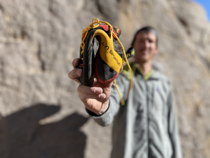 la sportiva genius - the forefoot of the genius has some stiffness, but the heel and...