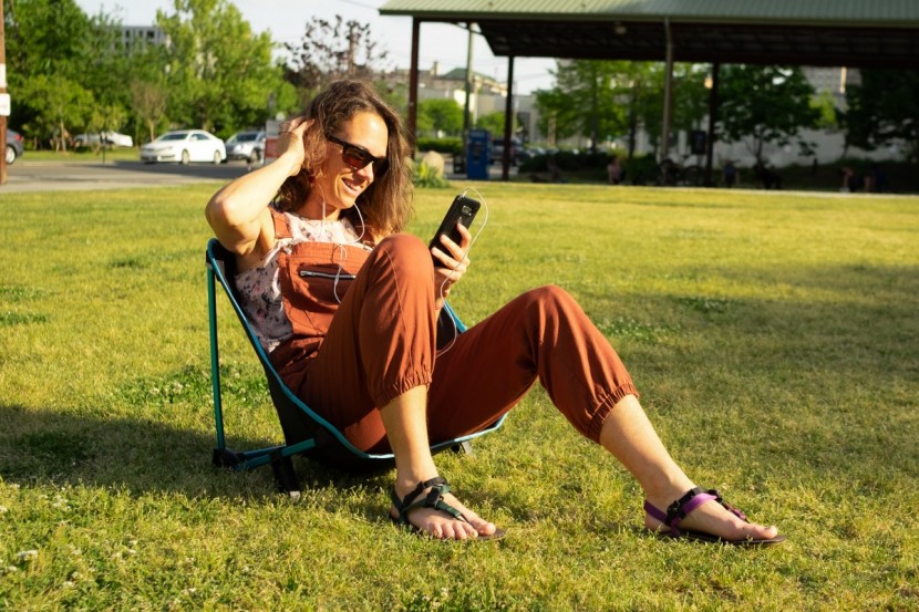 helinox incline festival chair - some outdoor music venues restrict chair height to the bare minimum...