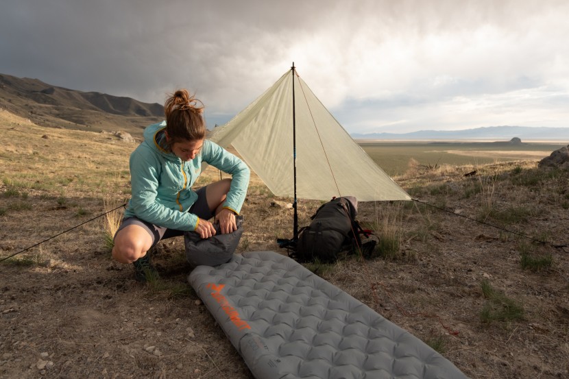 sea to summit ether light xt insulated - the combo stuff sack/pump sack was fantastic. while there is always...