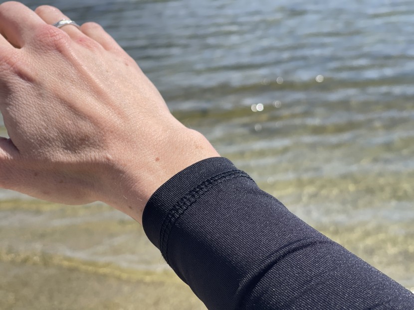 roxy whole hearted long-sleeve - we wish these sleeves were a couple of inches longer.