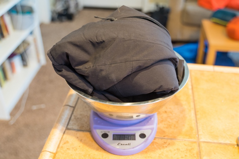 outdoor research refuge air hoody - for the weight, we don't feel like this jacket is particularly warm.