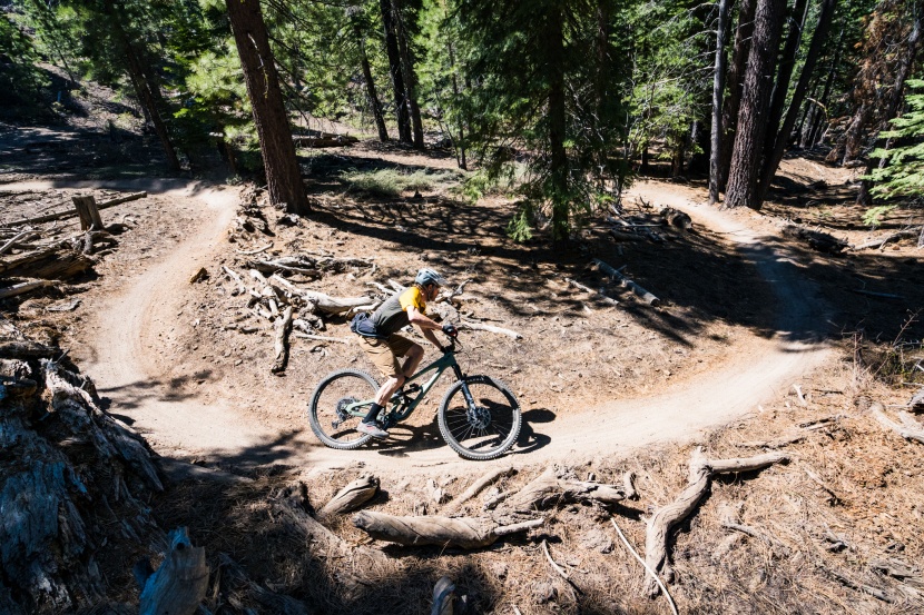 yt jeffsy core 3 - the jeffsy is just as much fun to rip on smooth flow trails as it is...