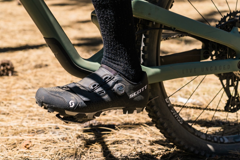 scott mtb team boa - the mtb team boa shoes really shine on the pedals with all-day...