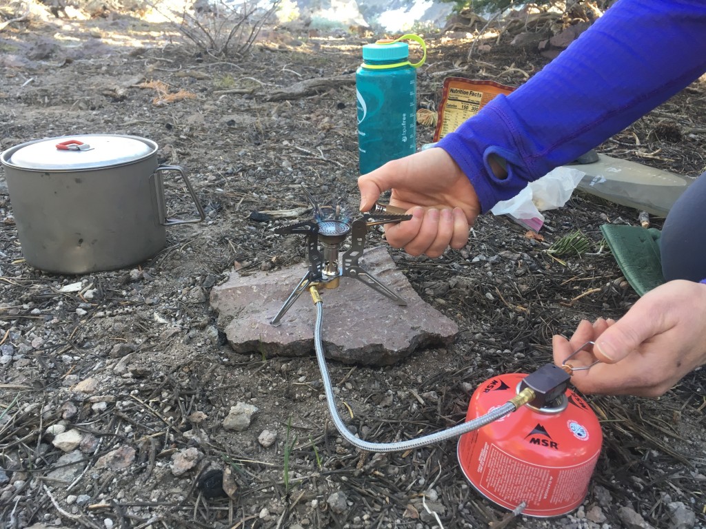 gsi outdoors pinnacle 4 season - this is a good choice to fire up for shoulder season trips.