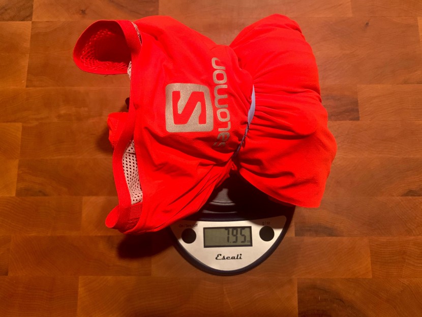 salomon s/lab sense ultra 8 set - at 7.9oz there is nothing excessive on this vest, yet it manages to...