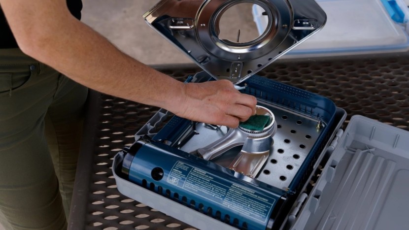 camping stove - some stoves made it much easier to clean every nook, cranny, and...