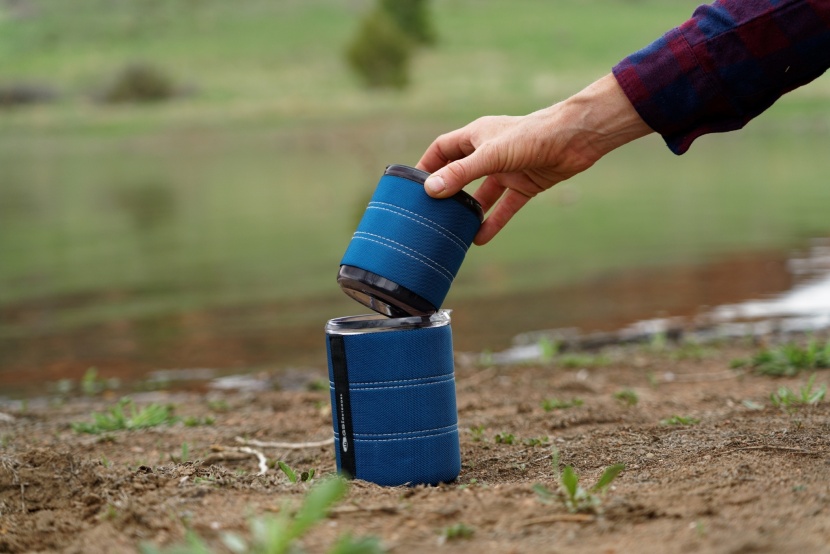 gsi outdoors personal java press - being able to nest all the parts together helps keep your camp...