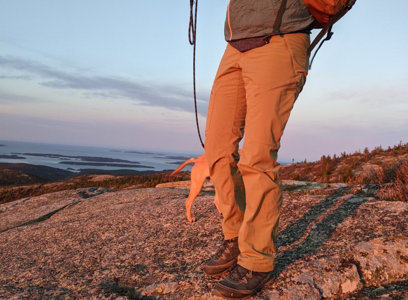 arc'teryx palisade pant for women - these pants aren't windproof, but they don't let a cold breeze rip...