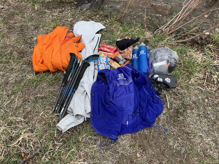 hydration pack for running men - you can likely fit all of your gear in a pack with 10+ liters of...