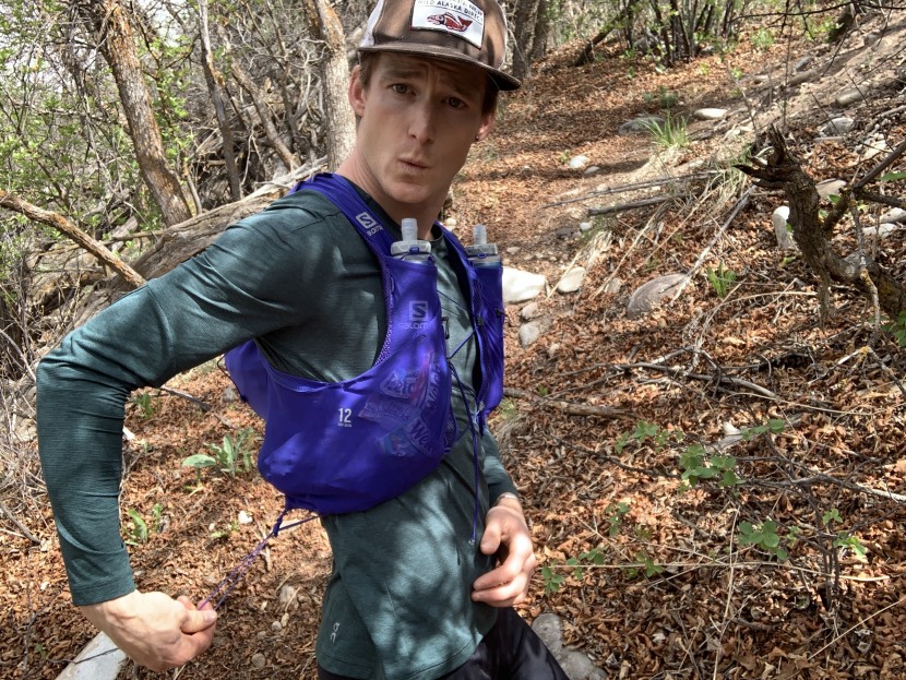 hydration pack for running men - we are delighted by the fit adjustments on this vest that add to the...