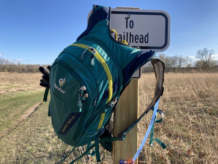 deuter compact exp 12 - this is a heavy-duty pack with lots of compartments, straps, and...