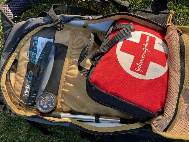 evoc ride 12l - we like the pack's rectangular shape that fits square and...