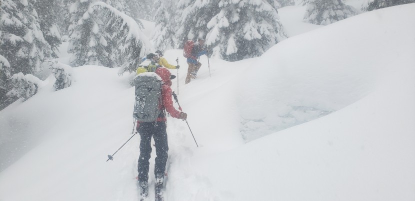 arc'teryx alpha ar 55 - fun in the snow with the arc'teryx alpha ar 55.