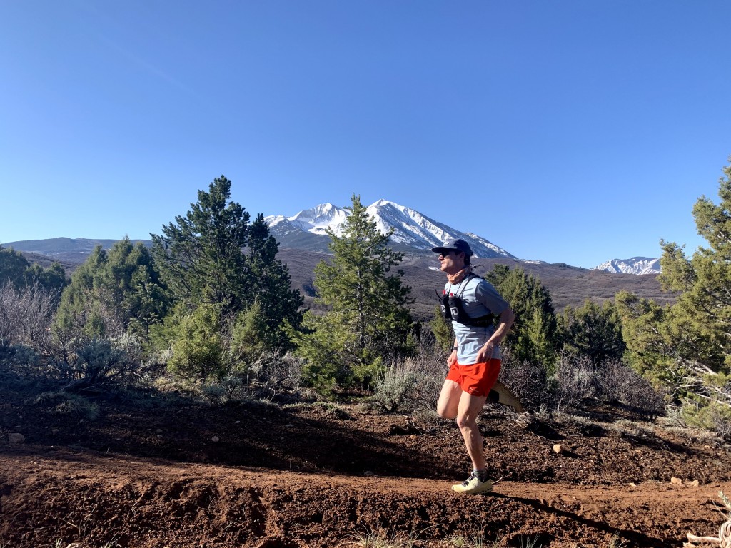 ultimate direction halo - great for race day, this isn't the vest we turn to first for...