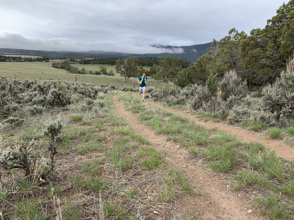 ultimate direction marathon v2 high beam - come hunting season, it's good to really pop against the landscape.