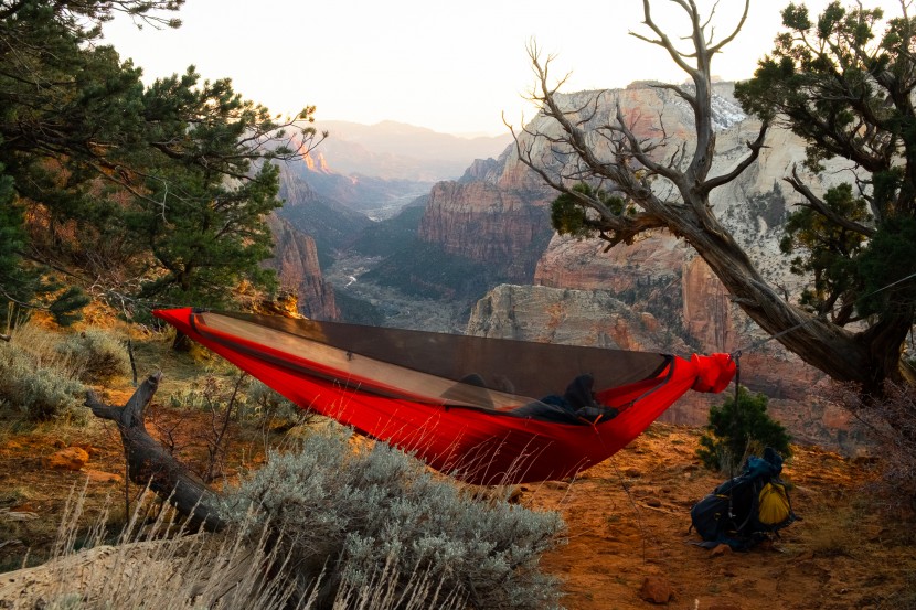 hammock - freedom to camp in locations not suited to tents can make hammocks...