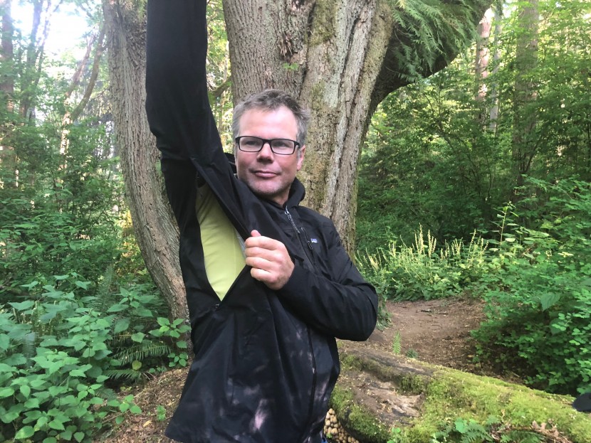 patagonia rainshadow - the rainshadow features two average-sized pit zips; they were...