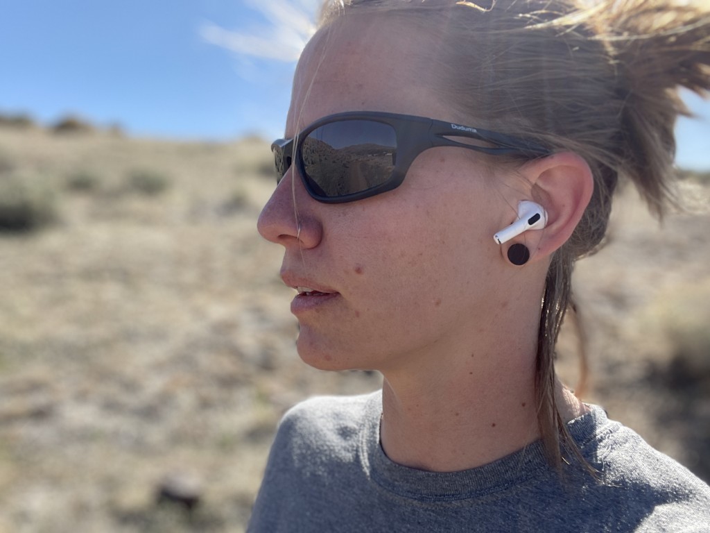 duduma polarized - testing the dudumas on sweaty trail runs in the desert.