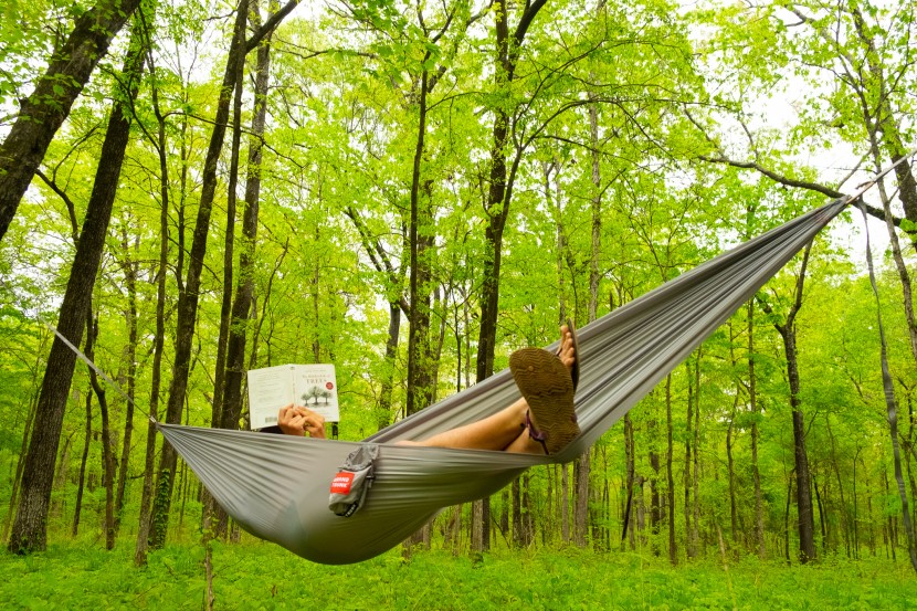 the grand trunk nano 7 is a thin, single-layer hammock that is super...