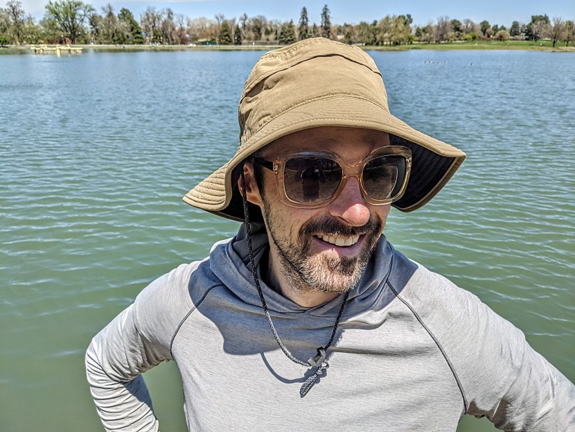 the baggies brimmer kept our head nice and cool all day.