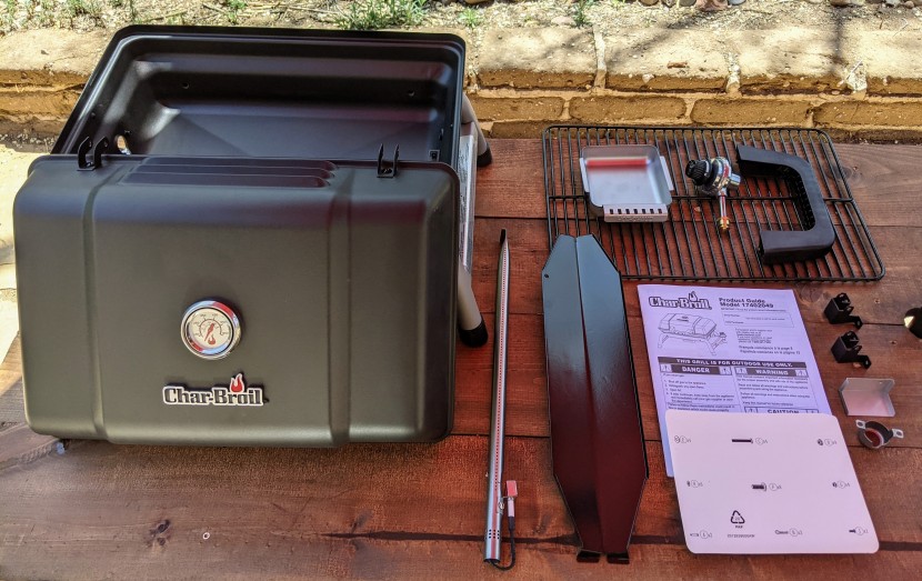 char-broil 240 portable - though it takes much longer to setup than any other model in this...
