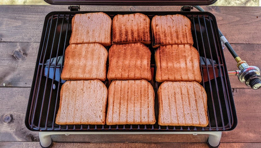 portable grill - the heat distribution of the char-broil 240 grill is not...