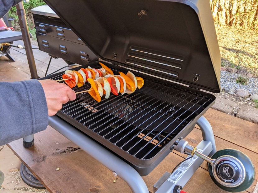 char-broil 240 portable - simplicity of design is both a highlight, and a defining fault of...