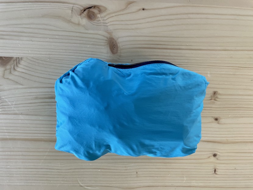 running jacket womens - this jacket packs down into a tiny ball for easy travel.