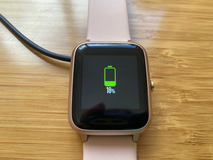 letscom smart watch - charging is quick and the battery lasts for a decent amount of time...