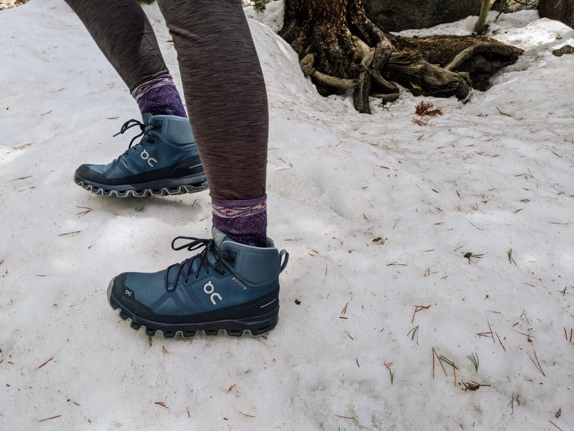 on running cloudrock for women - perhaps not the ideal shoe for snow-hiking, the cloudrocks are at...