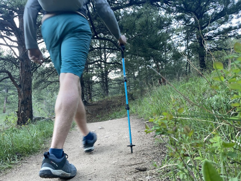 mountainsmith dolomite 7075 ols - the mountainsmith dolomite in action on the trail in colorado.